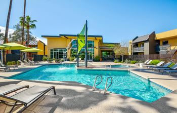 Four refreshing swimming pools